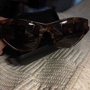 Balenciaga Brown Sunglasses